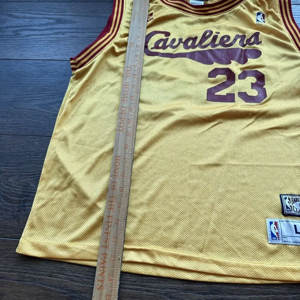 Lebron James 23 Authentic NBA Cleveland Cavaliers adidas Jersey Youth L (14-16)